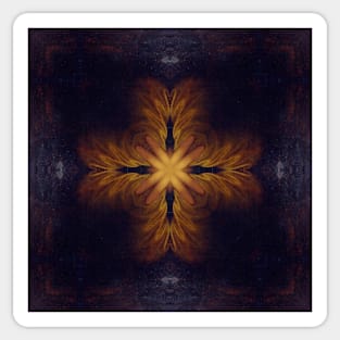 Mandalisa Kaleidoscope [textures] Pattern (Seamless) 7 Sticker